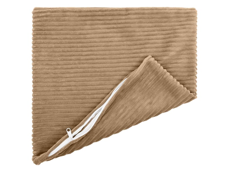  Lot de 6 housses de coussin heerlen marron 30 x 30 cm cf49925  - Conforama C