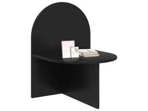Table de chevet - cabinet de chevet - table de nuit chêne noir 48 x 49 x 65 cm bois d’ingénierie