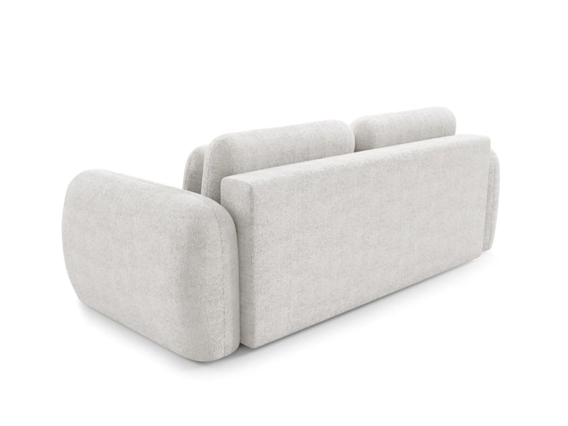  Canapé contii premium avec fonction de couchage couleur : quelle blanc  - Conforama E