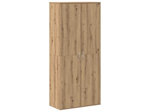 Armoire <strong></strong> <strong></strong> coloris bois clair largeur 80 cm