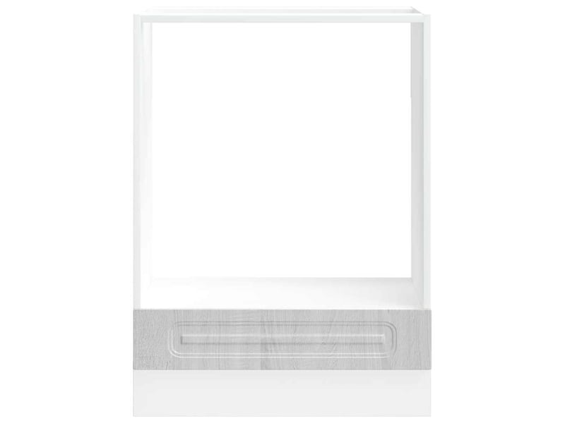 Armoire à four, armoire de cuisine kalmar sonoma gris bois d'ingénierie - Conforama D