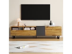 Meuble tv coloris bicolore 170 cm LPOSPI