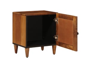 Table de chevet - cabinet de chevet - table de nuit 2 pc marron 40 x 33 x 46 cm