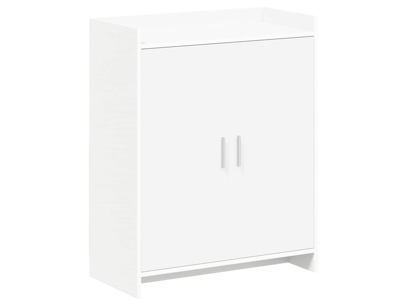  Meuble à chaussure, cabinet à chaussures blanc 73,5x36x92 cm bois d'ingénierie shl5371  - Conforama A