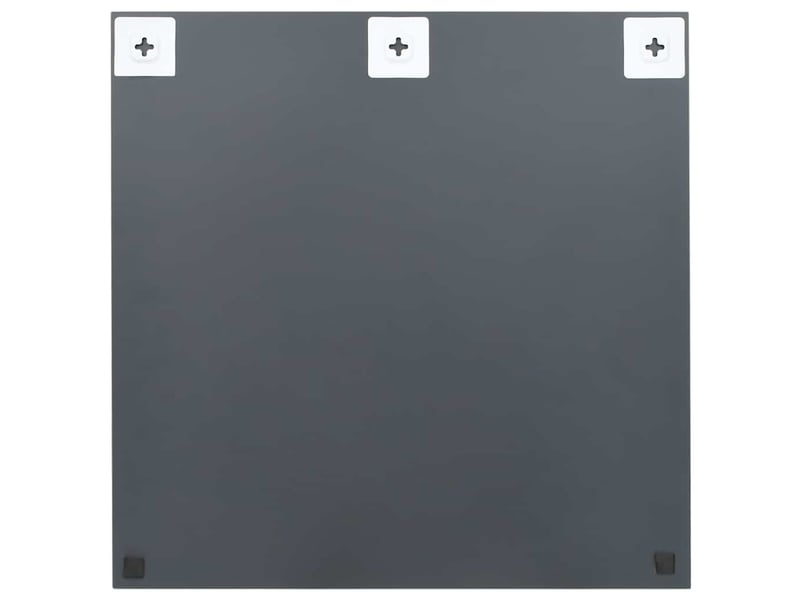  Lot de 2 miroirs muraux 60x60 cm carré verre cf62939  - Conforama C