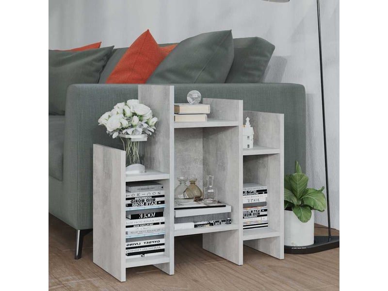  Buffet - armoire latérale gris béton 60x26x60 cm aggloméré  - Conforama B