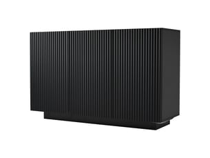 Buffet 3 porte(s)  0 tiroir(s) LPOSPI  - 120 cm coloris noir 