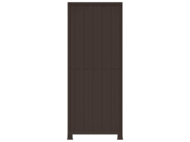  Meuble de rangement en plastique 68x39x171,5 cm design de rotin  - Conforama E