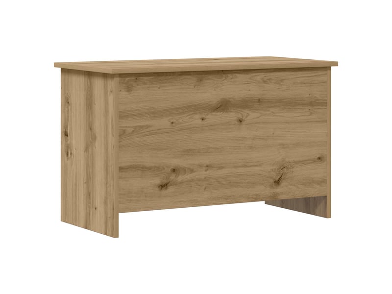  Coffre de rangement, boîte de rangement de rangement chêne artisanal 80x40x50 cm  - Conforama A