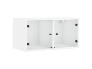 Armoire     <strong></strong> <strong></strong> coloris blanc largeur 68.5 cm