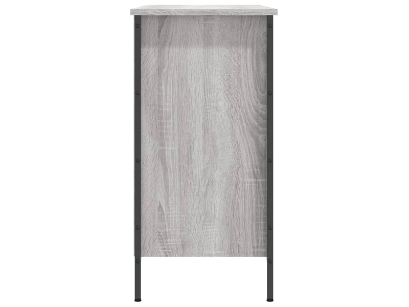  Meuble à chaussures, cabinet à chaussures sonoma gris 100x35x70 cm  - Conforama E