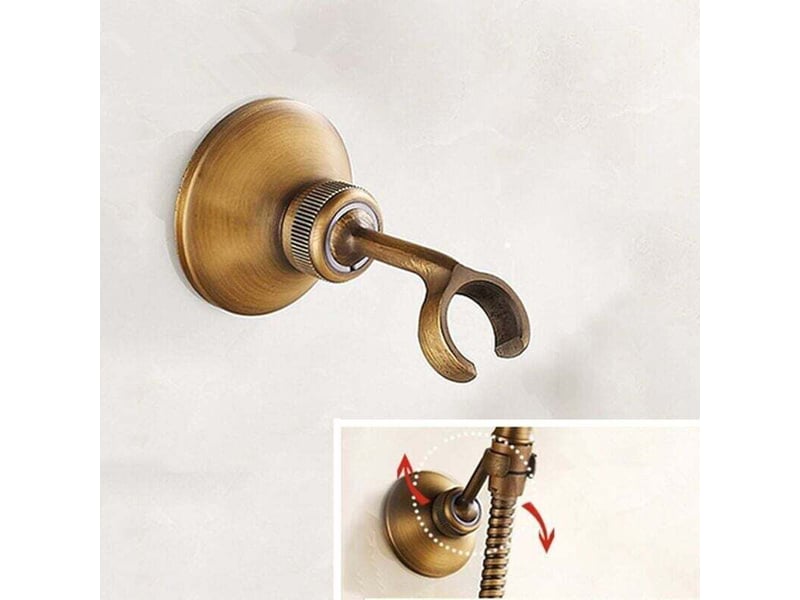  Douchette de douche，ensemble de douche,laiton antique ensemble de douche système de douche  - Conforama D