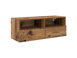 Meuble tv coloris marron 80 cm   
