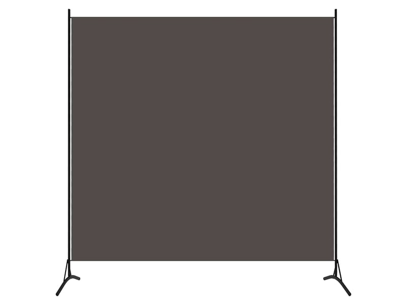  Paravent | cloison de séparation anthracite 175x180 cm tissu  - Conforama C