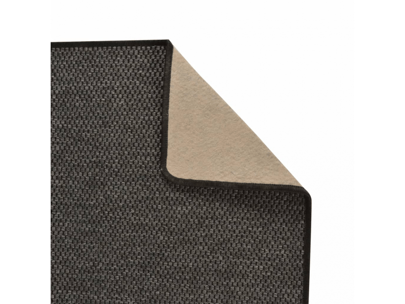  Tapis de couloir aspect sisal gris anthracite 50x150 cm - comfortxl 355775 - Conforama D