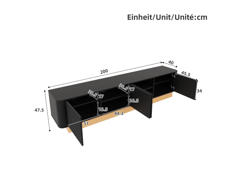  Lit double 140 x 200 cm avec éclairage led et coffre de rangement hydraulique, cadre et sommier à lattes, revêtement en simili cuir blanc  - Conforama C