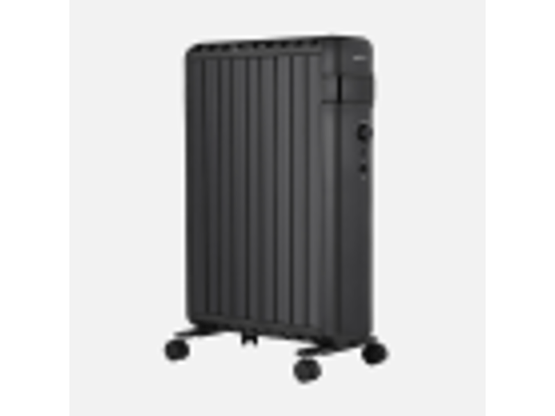Radiateur à bain d'huile fabrilamp polonia 2000 w 9 éléments noir 230932009 - Conforama D