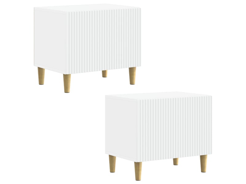  Meuble tv - banc tv - meuble de rangement blanc bois d'ingénierie  - Conforama D