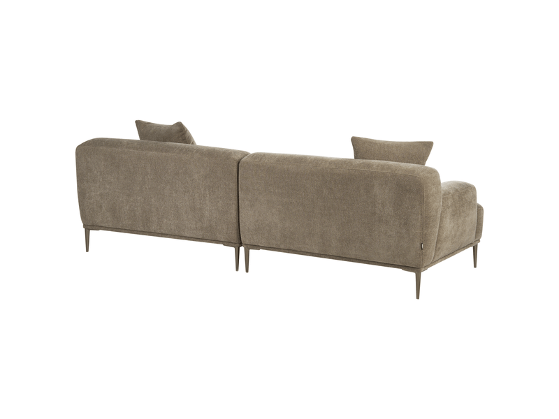 Canapé 3 places matila tissu marron clair  - Conforama E