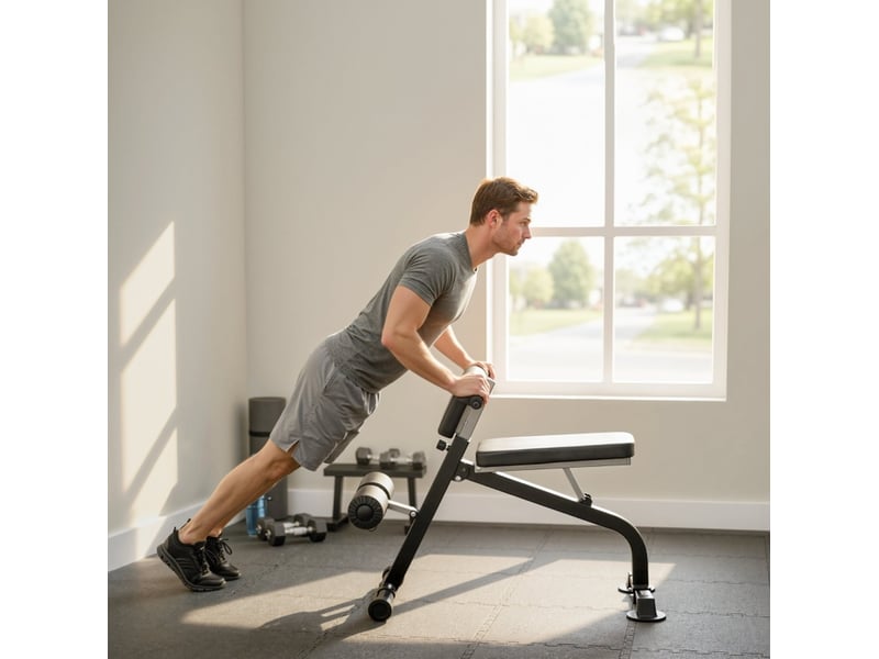  Banc de musculation réglable 96,6x68 cm métal noir  - Conforama C