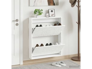 Meuble à chaussures 3 paire(s)  <strong></strong>  <strong></strong> coloris blanc