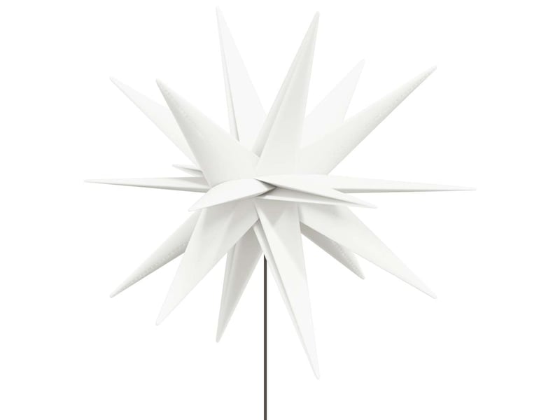  Lumière de noël avec piquet led pliable blanc 57 cm  - Conforama E