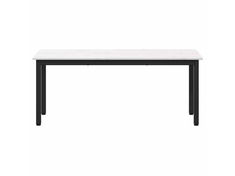  Banc d'entrée, banc d'intérieur blanc 110x35x45 cm bois de pin massif  - Conforama E
