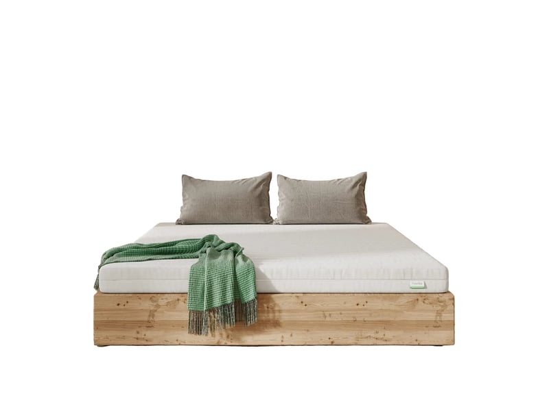  Novilla matelas en mousse 140 x 200 cm, épaisseur 16 cm, réversible, 7 zones, housse lavable, tissu oeko-tex, mousse certipur-us  - Conforama A