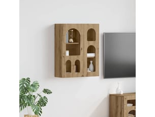 Armoire     <strong></strong> <strong></strong> coloris bois clair largeur 59 cm
