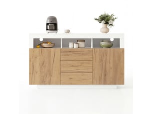 Etagère 140 cm coloris blanc OXEZA 
