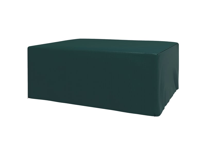  Housse de protection rectangulaire pour mobilier de jardin, imperméable, résistante aux uv et à la poussière, 235 x 190 x 90 cm, verte  - Conforama B
