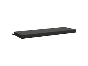 Coussin de banc, coussin d'assise, coussin de canapé soest 100 % polyester anthracite cf52963