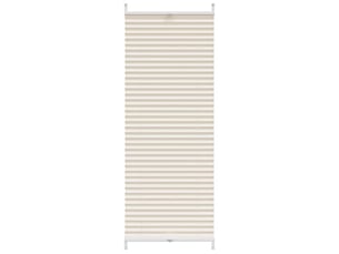 Store plissé, store de fenêtre 40x125 cm crème cf46638