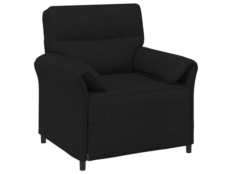  Ensemble de canapés 2 pcs noir tissu shl15469  - Conforama C