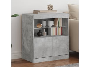 Buffet      - 60 cm coloris argenté 