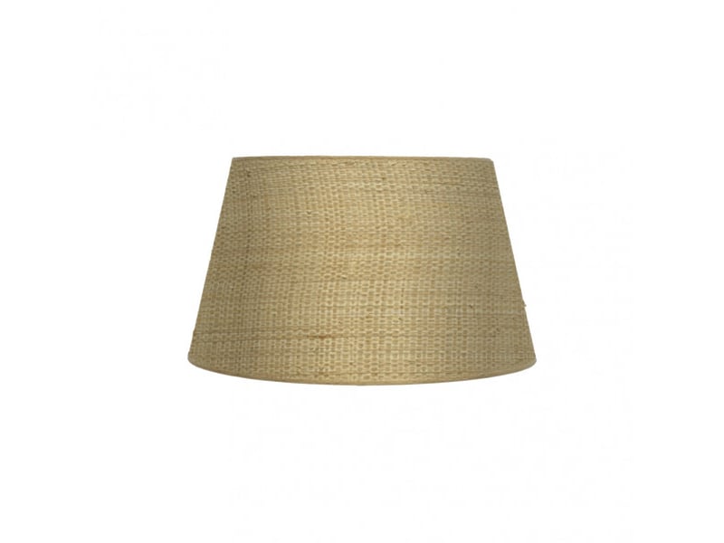  Abat-jour conique ouvert fabrilamp salma naturel, e27, ø 35 cm, h 20 cm 178313586 - Conforama A