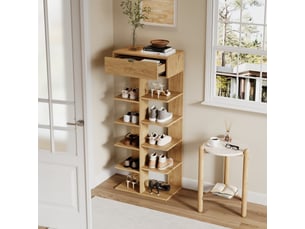 Bibliotheque coloris marron <strong></strong> <strong></strong> - 133 cm x 33 cm