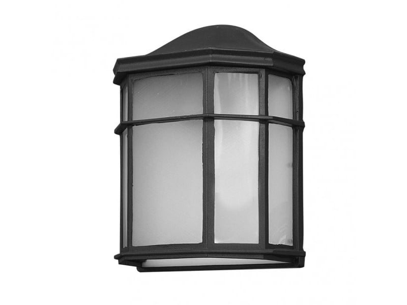  Applique extérieure classique fabrilamp bellatrix noir, 1 x e27, ip44, 25 x 11 x 19,5 cm 150061009 - Conforama A
