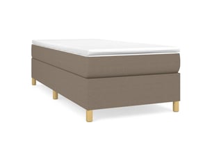 Lit simple 100x200 cm    coloris taupe