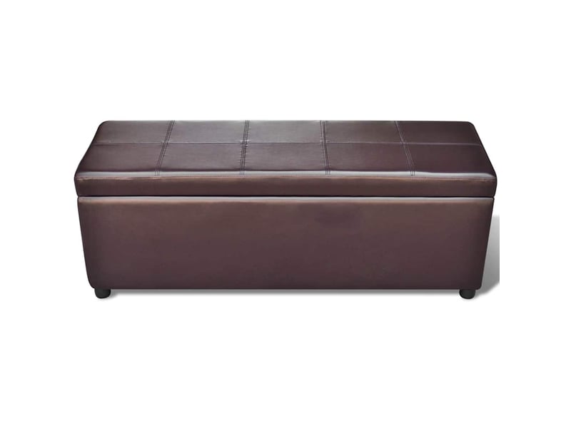  Banc d'entrée, banc interieur long de rangement bois marron  - Conforama C