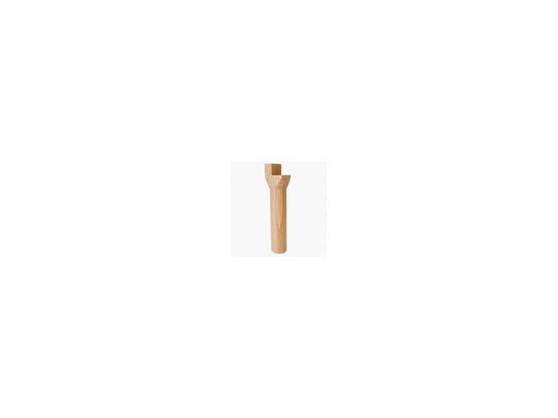  Pieds de sommier t36 55x220 cc bois vernis naturel 22 cm 8095981 - Conforama A