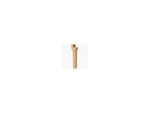 Jeu de pied bois massif 8095981 hauteur 220 cm naturel