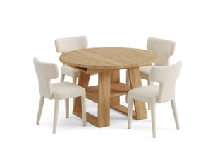 Ensemble table rond(e)  4 chaise(s)  <strong>BGSRYAO</strong> <strong></strong> 