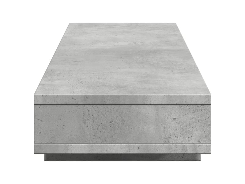  Support de moniteur table meuble bureau 100 x 27 x 15 cm bois d'ingénierie gris 02_0044843  - Conforama C