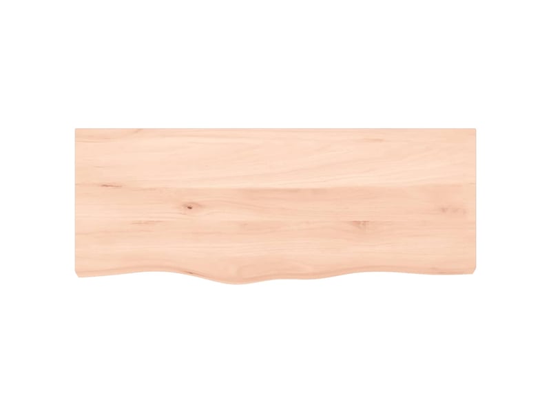  Comptoir de salle de bain, plan de travail 100x40x(2-4)cm bois massif non traité cf65693  - Conforama D