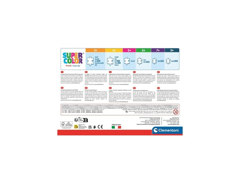  Puzzle super 104 pieces one piece 6+ 48,5 x 33,5 cm CLE8005125281060 - Conforama C
