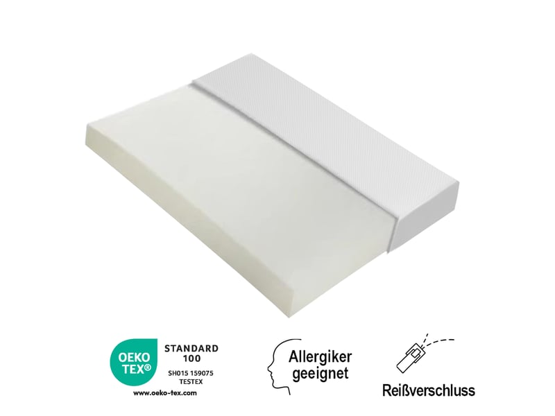  Matelas 140x200cm, oeko-tex, mousse, fermeté h3, épaisseur de 16cm  - Conforama D