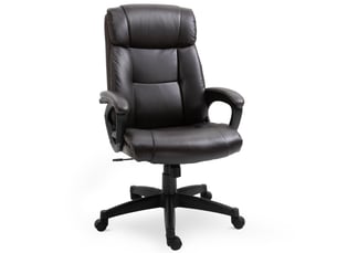 Fauteuil fixe Simili marron