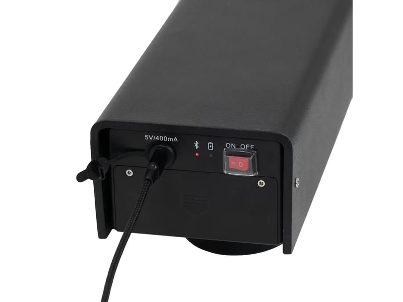  Barres de pesée 1 500 kg 0,5 kg 100 x 10 cm avec bluetooth et écran lcd externe acier au carbone plastique fonte d'aluminium noir 14_0008411  - Conforama C