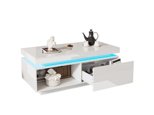 Table basse  coloris blanc <strong></strong> <strong></strong>